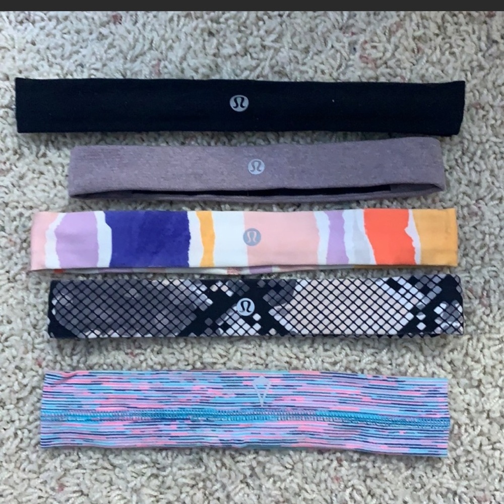 lululemon headband set